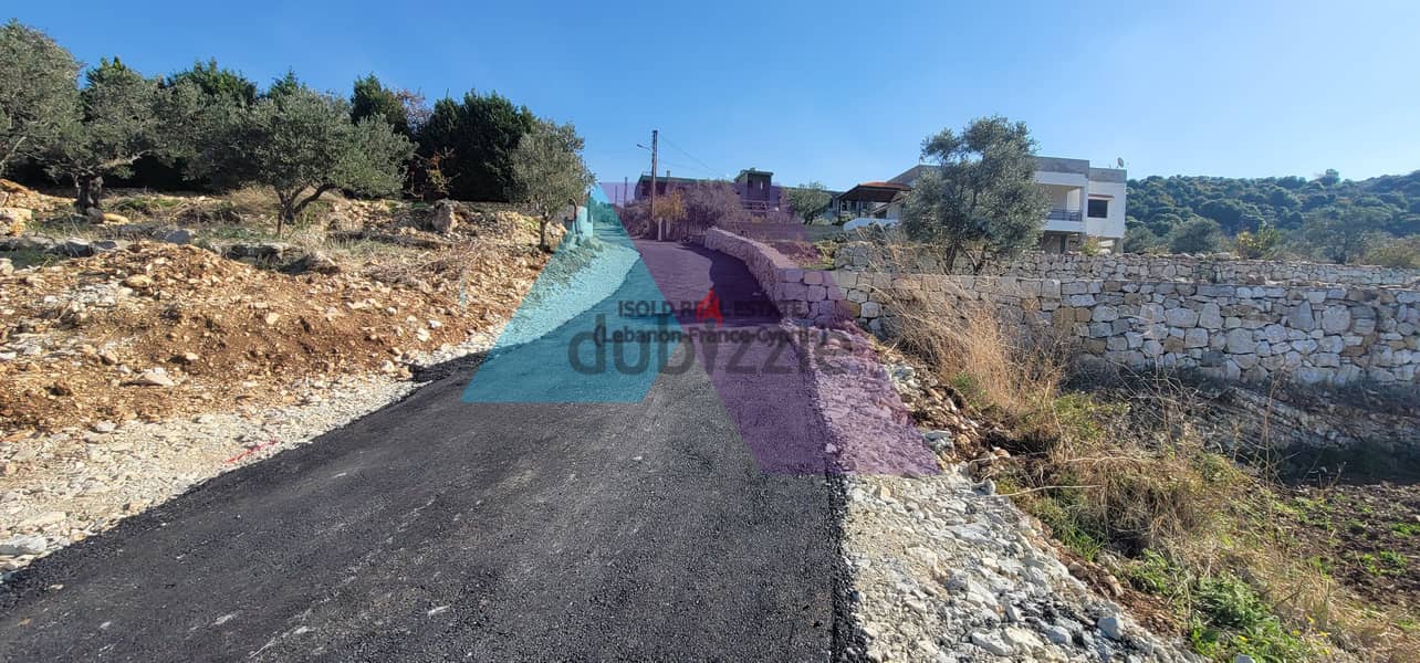 Land +Mountain/sea view for sale in Monsef - أرض للبيع في المنصف 3