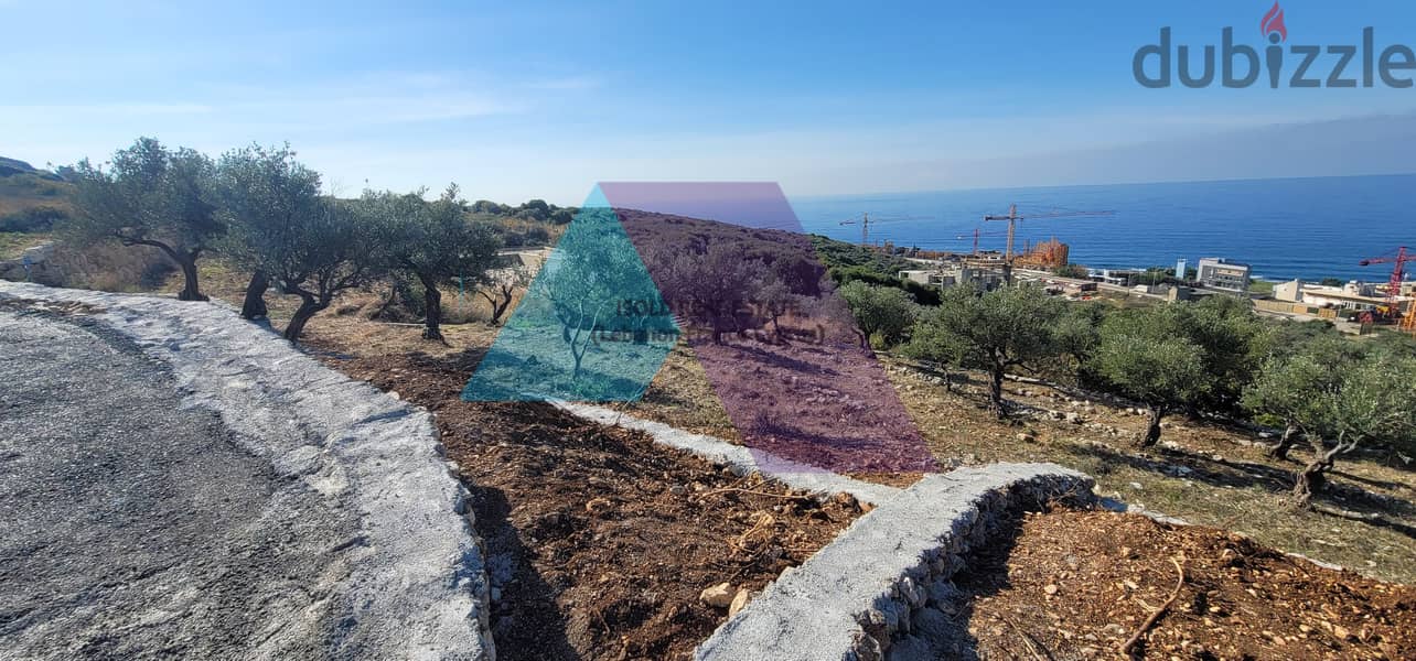 Land +Mountain/sea view for sale in Monsef - أرض للبيع في المنصف 4