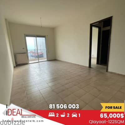 122 SQM apartment for sale in Qlayaat REF#CC2092