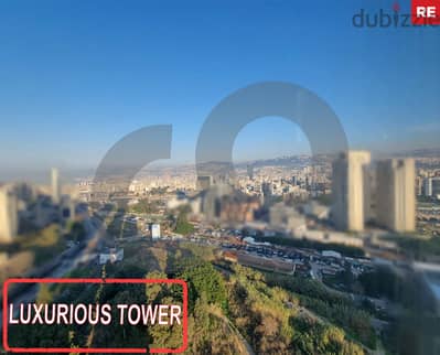 Furnished -located in a prestigious tower in Achrafieh ! REF#RE116574