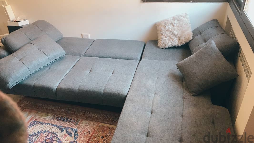 Used Corner Sofa/Sofa Bed for Sale 2