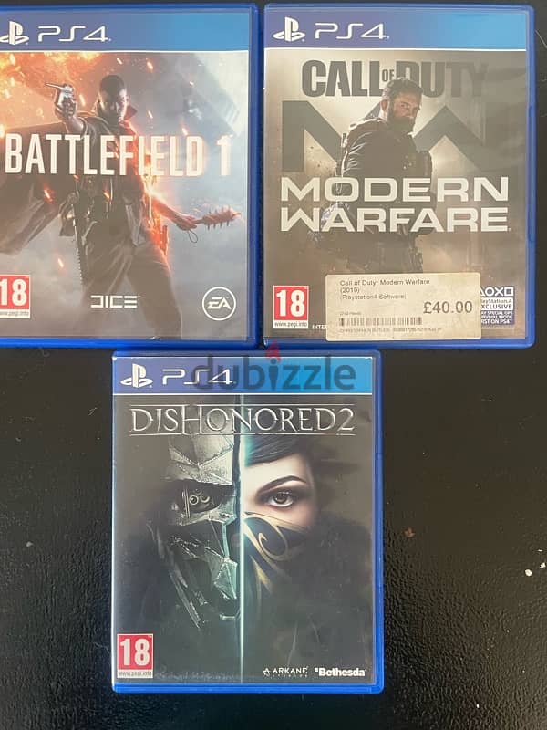 UPDATE: 3 - PS4 Games 2nd hand (Great condition) 1