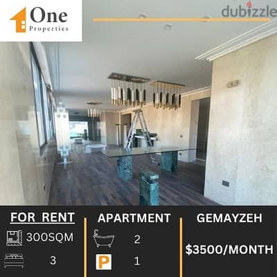 FURNISHED APARTMENT FOR RENT IN GEMAYZEH