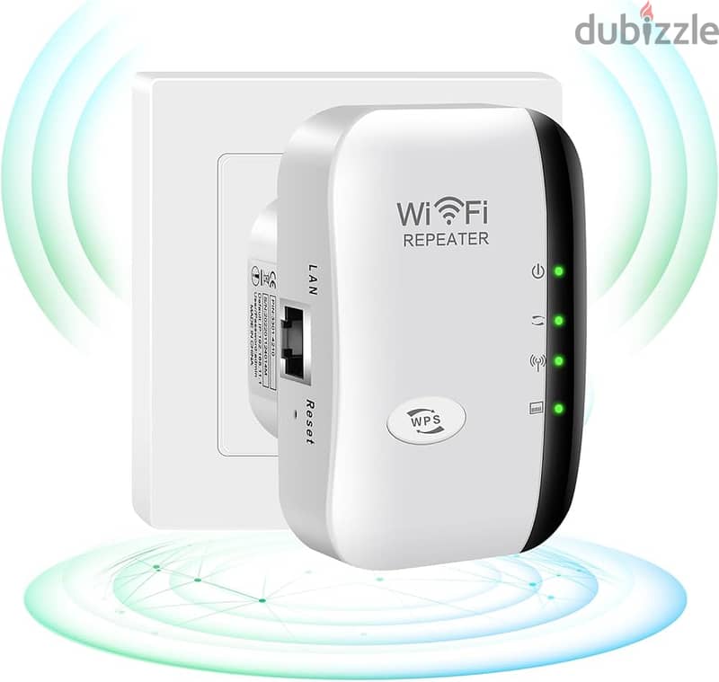 Repeater WiFi Range Extender 2.4G LAN High Speed Signal Booster 5