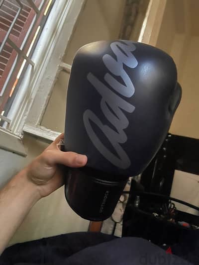 boxing bag + gloves + wrist wraps