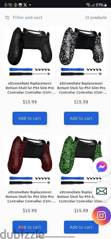 Extremerate front and back shells PS4 controller 8