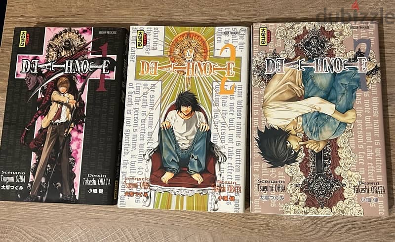 Death Note manga anime volumes 1-2-7 for sale 0