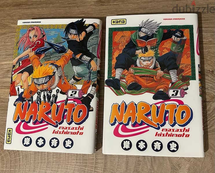 Naruto manga books volumes 2-3 0