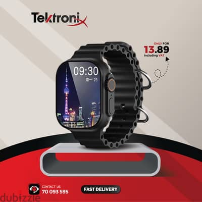 Ultra 9 Smart Watch 380 mAh with Wireless Charger