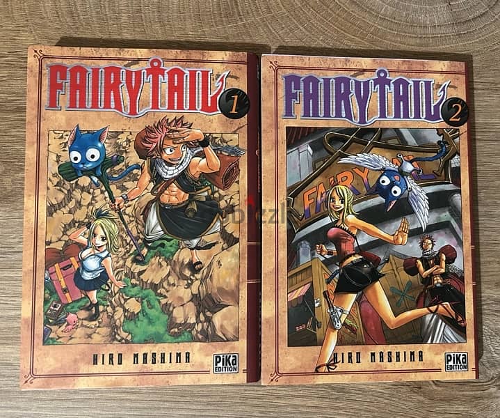 Fairy Tail manga anime books volumes 1-2 0