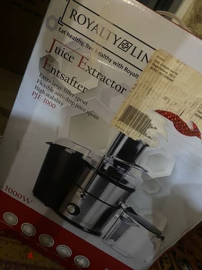 Juice extractor (entsafter)