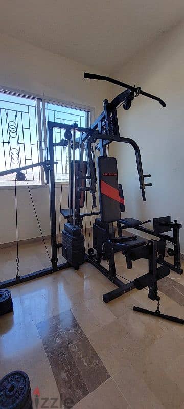 Body system home gym machine all in 1 like new 1