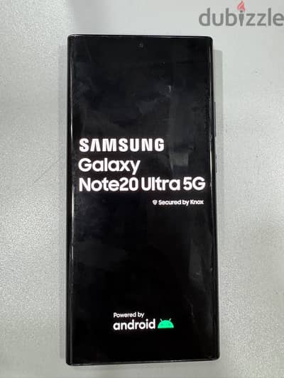 samsung note 20 ultra 5G 256gb used