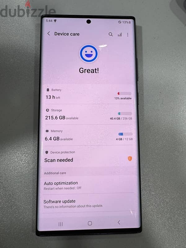 samsung note 20 ultra 5G 256gb used 1