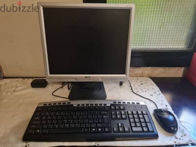 Acer screen keyboard + mouse + new Bluetooth earbuds