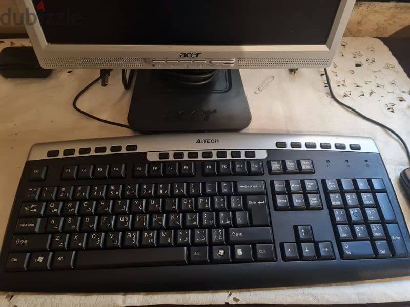 Acer screen keyboard + mouse + new Bluetooth earbuds 3