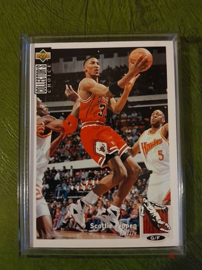 Chicago Bulls Scottie Pippen  upperdeck licensed 1994 mint card