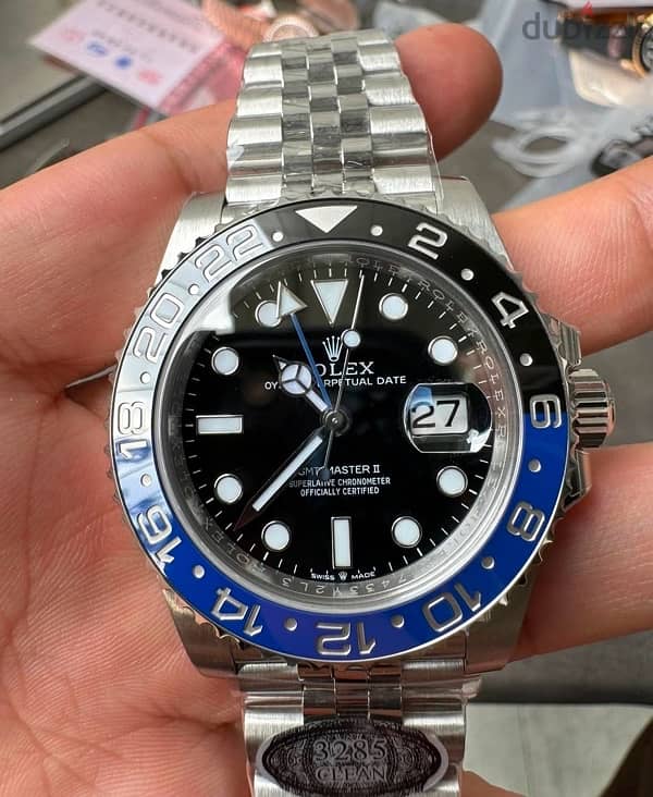 Rolex gmt master 2 batgirl super clone 1:1 1