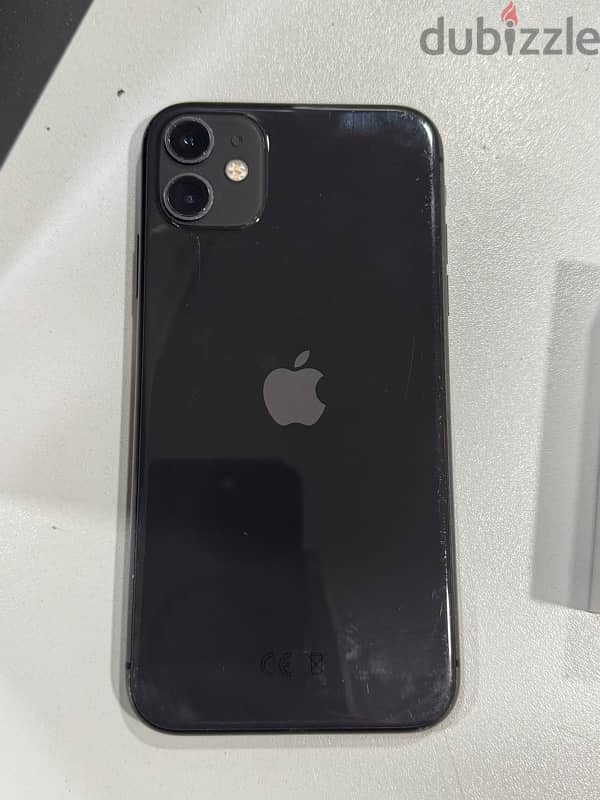 IPhone 11 black 128gb used 0