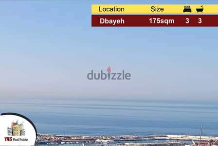 Dbayeh 175m2 | New | Calm Street | HIgh End | PA |