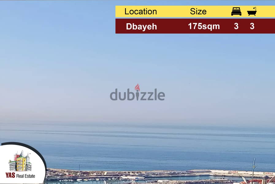 Dbayeh 175m2 | New | Calm Street | HIgh End | PA | 0