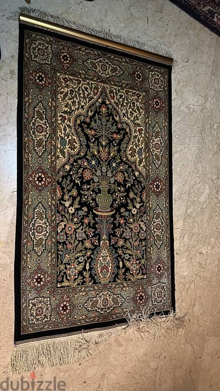 Very Unique Silk Carpet, Hereke Halicilar Dernegi 7