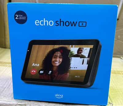 Amazon echo show 8 2nd generation black exclusive & good offer