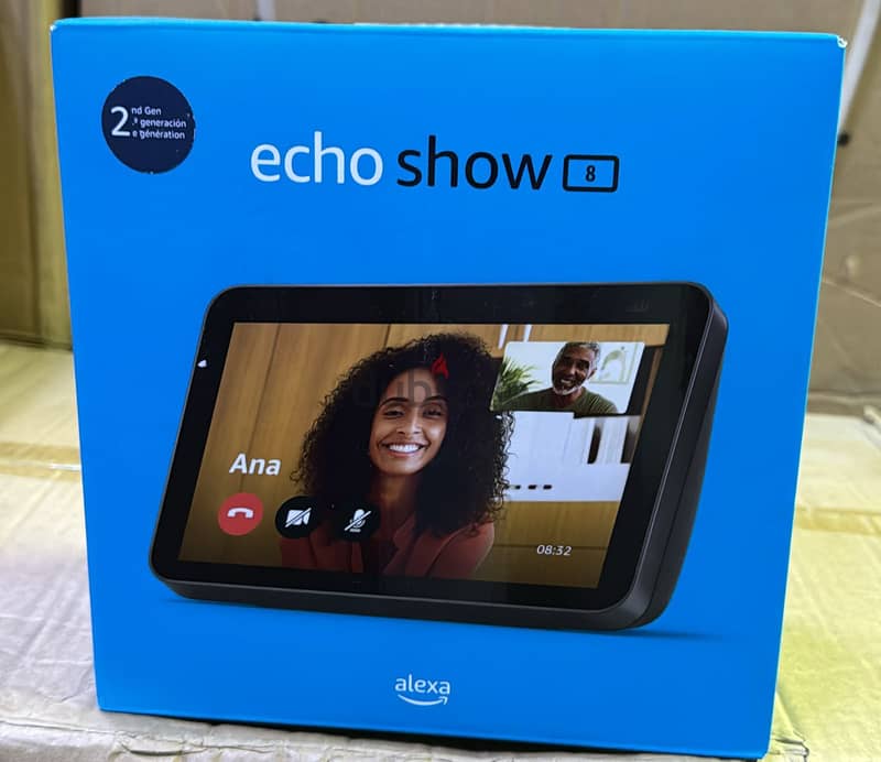 Amazon echo show 8 2nd generation black exclusive & good offer 0