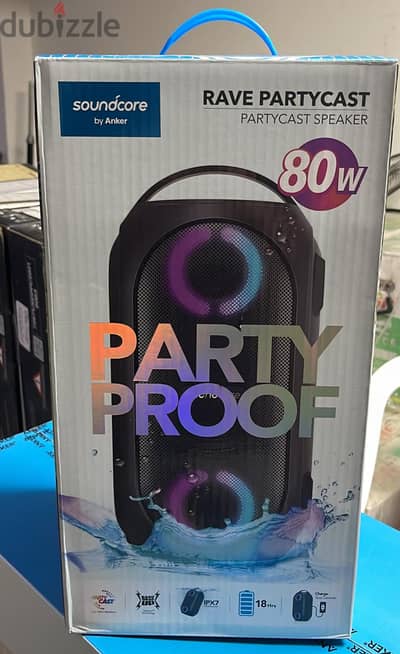 Anker soundcore rave party cast 80w amazing & good price