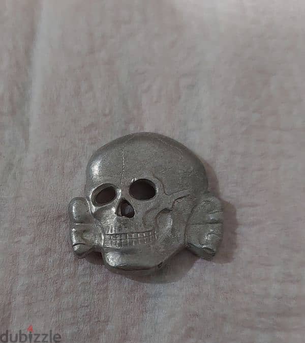 Nazi German SS Pin Schutzstafel skull Totenkopf Symbol World War2 WWII 0