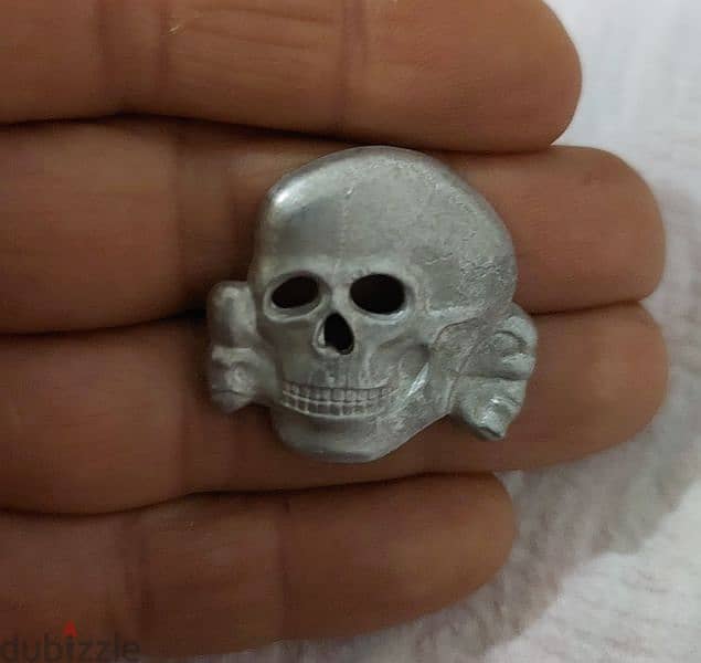 Nazi German SS Pin Schutzstafel skull Totenkopf Symbol World War2 WWII 2