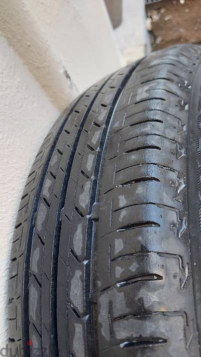 دواليب BRIDGESTONE عدد ٢ 175/65/R15   قياس بحالة جيدة جدا       $35