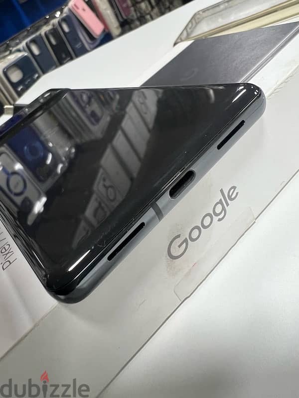 Google pixel 7 pro 128gb 2sim Obsidian like new 9