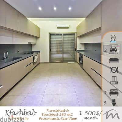 Kfarehbeb | Signature | 3 Master Bedrooms | Huge Terrace | Sea View