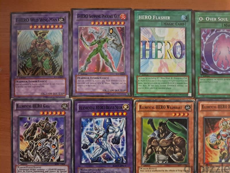 Yugioh Elemental Hero cards 2