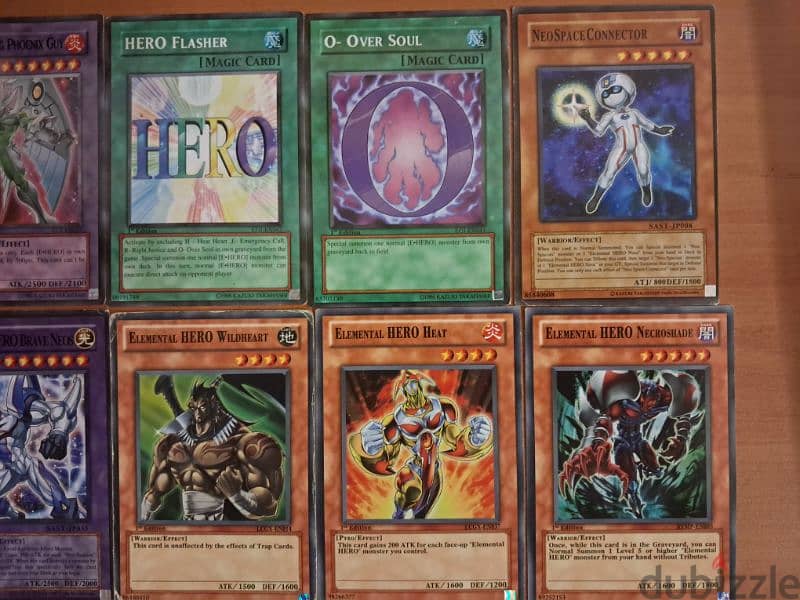 Yugioh Elemental Hero cards 3