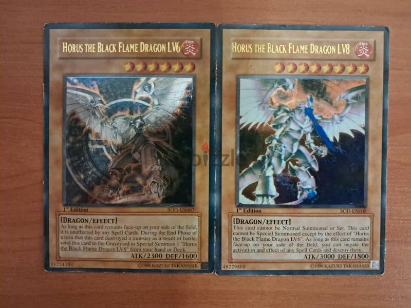 yugioh Horus the black flame dragon lv6 - lv8 0