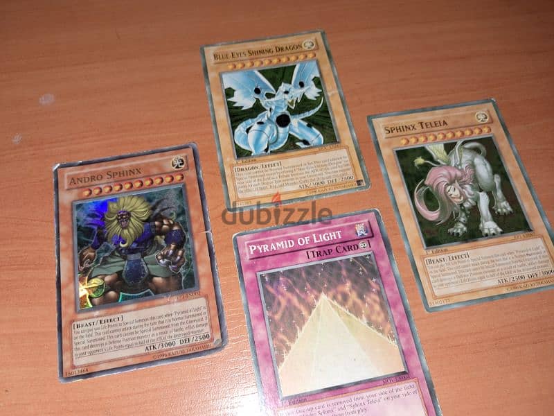 yugioh blue eyes shining dragon The movie cards 1