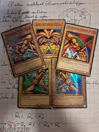 Exodia all 5 parts for 5$