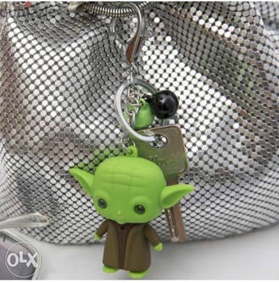 Cute Star Wars light and sound keychain 10$