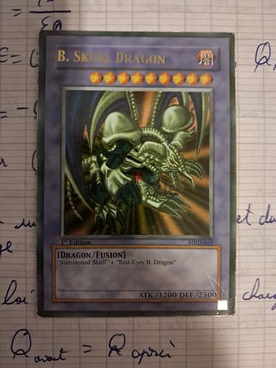 yugioh black skull dragon holo