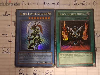 yugioh black luster soldier monster+spell