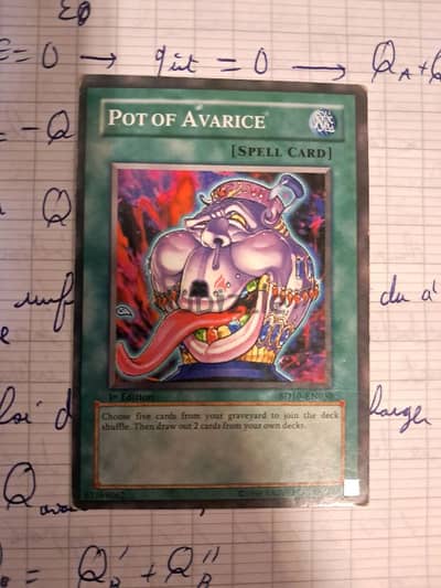 yugioh pot of avarice spell card