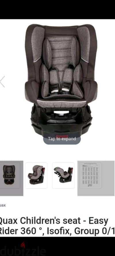 Carseat stage 01 2 exellent german brand from le bouquet free delivery