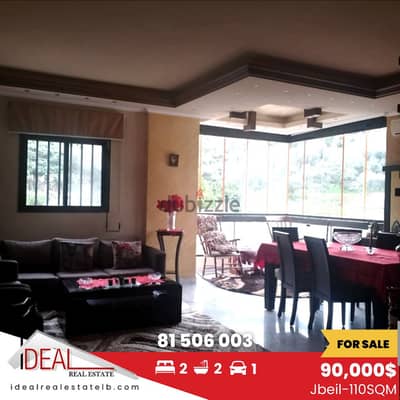 110 sqm furnished apartment for sale in Jbeil district REF#JH17435