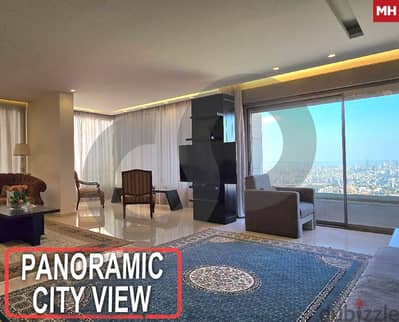 Prime location,city view, baabda, brasilia/برازيليا بعبدا REF#MH116608