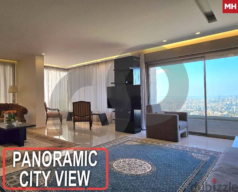 Prime location,city view, baabda, brasilia/برازيليا بعبدا REF#MH116608 0