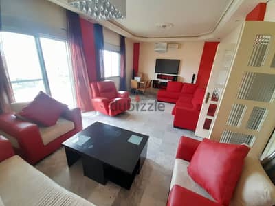 115 Sqm Furnished Apartment for rent in Mansourieh - Badran | Sea vie