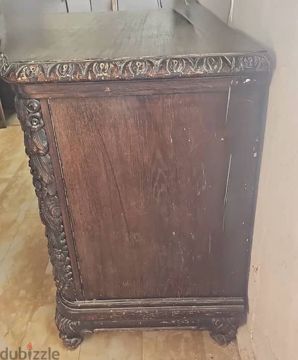 Antique special wood pieces 1