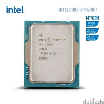 Intel Core i7-14700F Raptor Lake 20-Core, tray